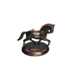 CABALLO DE ANTIMONIO DECORATIVO